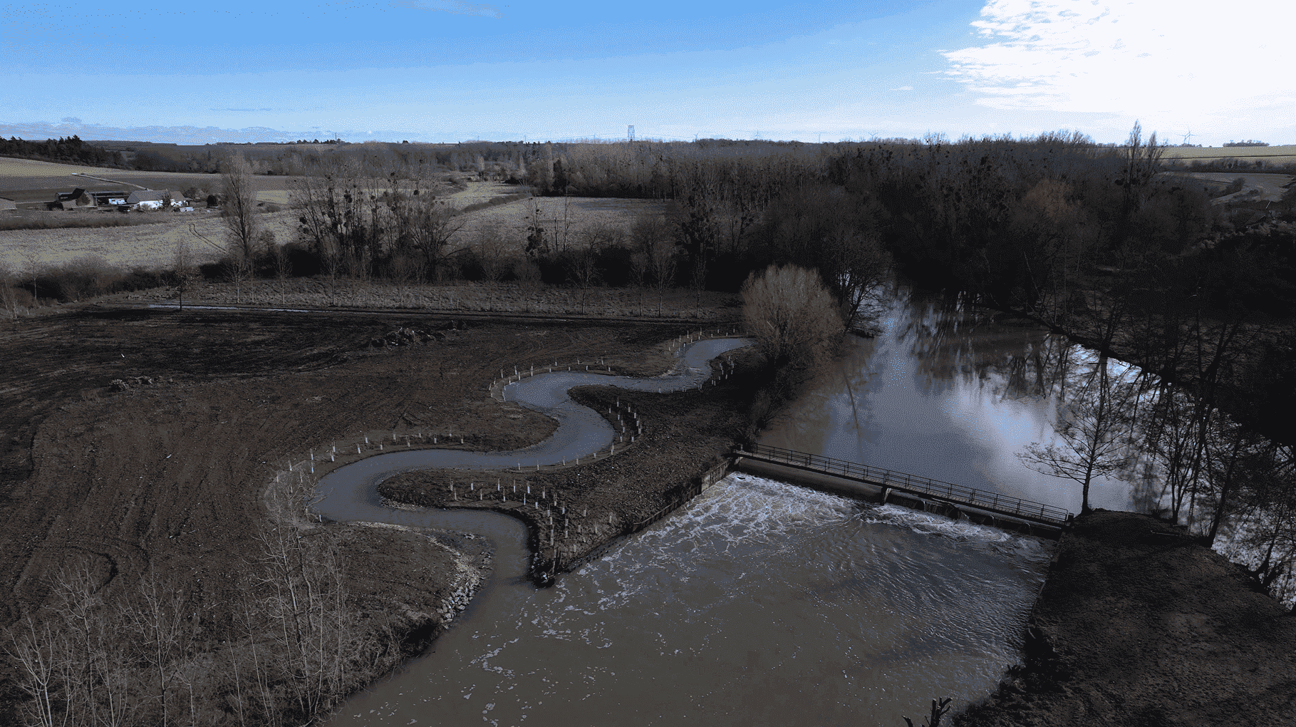 Retour sur les travaux de création de rivière de contournement du barrage de Saint-Georges-Sur-Arnon